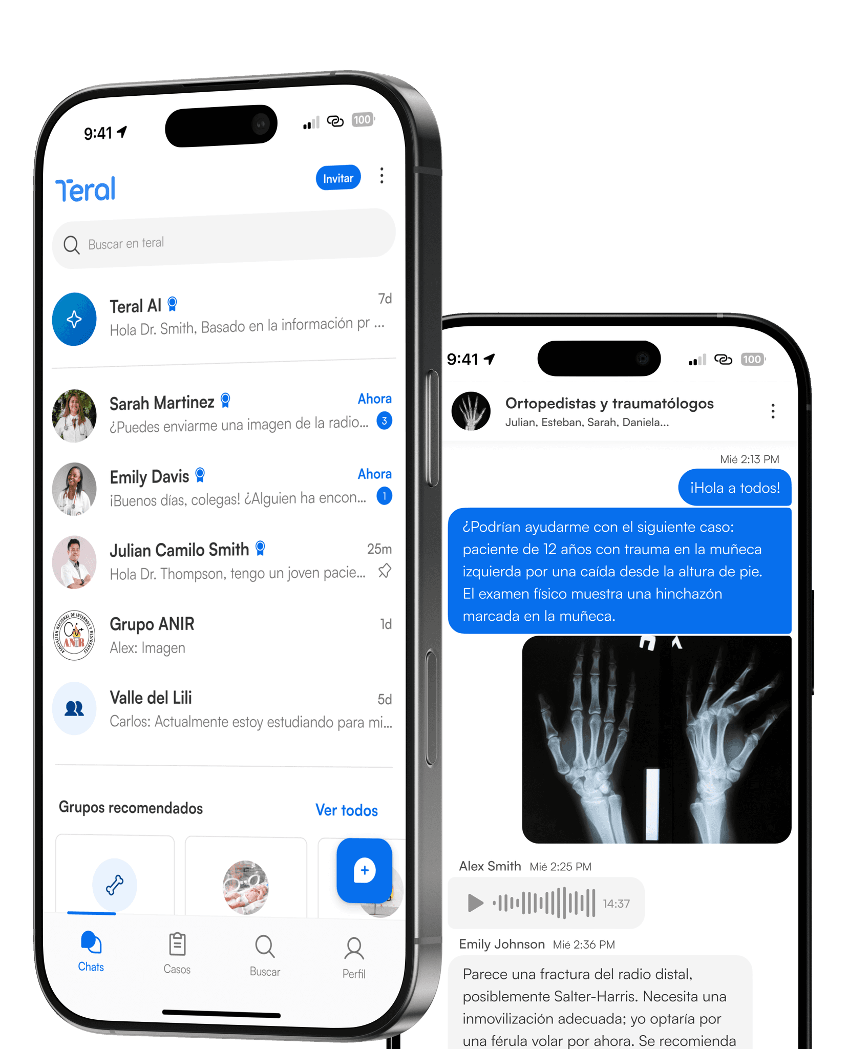 Teral app — caso clínico